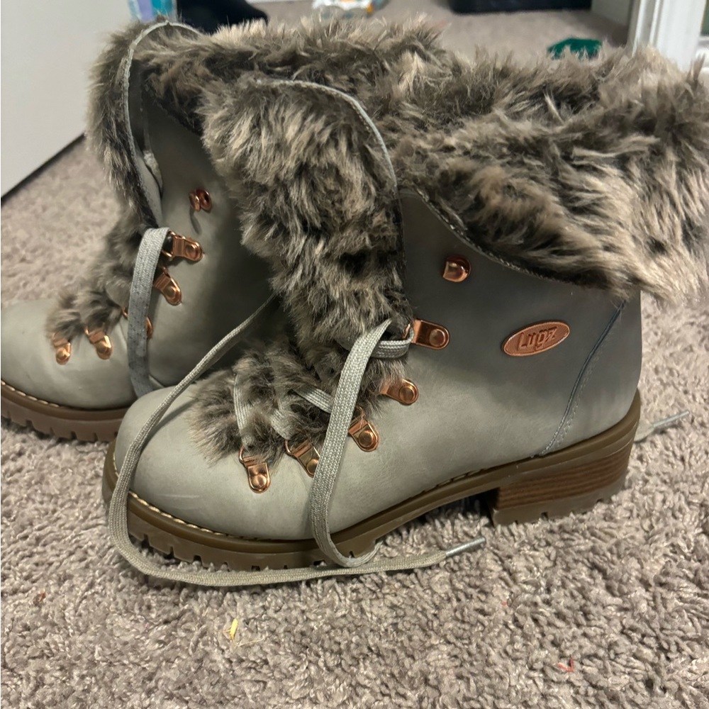 Lugz Boots with Faux Fur